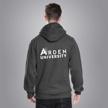 Arden Supersoft Hoodie- Navy and Graphite