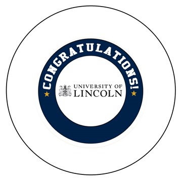 University of Lincoln Graduation Bear