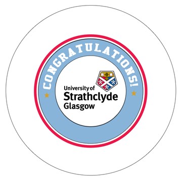University of Strathclyde Glasgow Graduation Bear