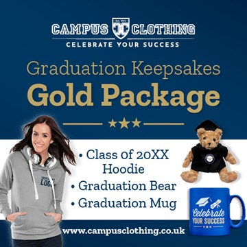 Gold Graduation Keepsake Package